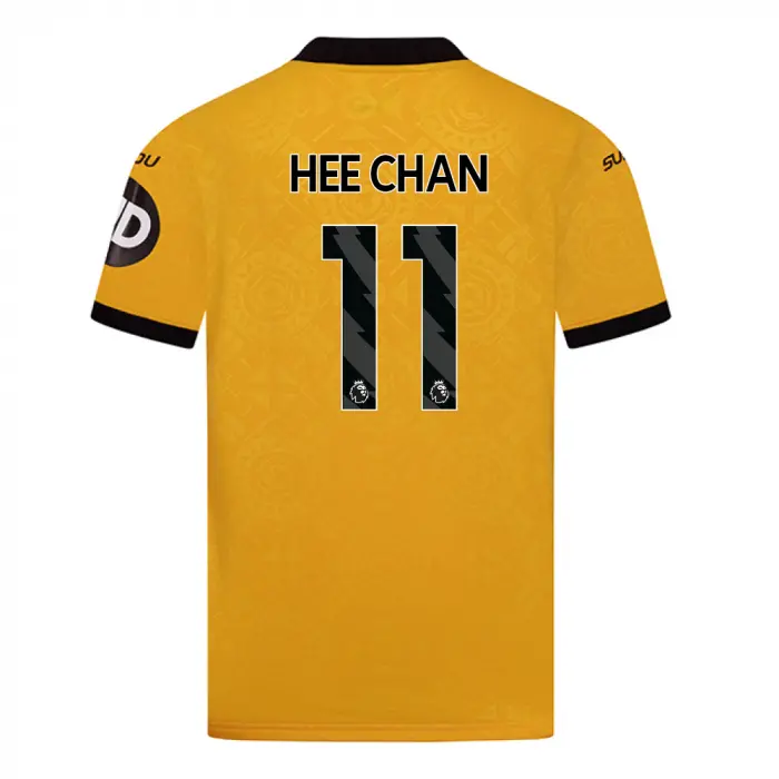 Wolverhampton Wanderers Store | Shop Official 2025-26 Wolves Home Shirt – Junior HEE CHAN 11 Wolves Gear